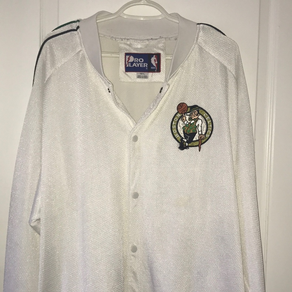 👕 NBA Pro Player Boston Celtics Button Jacket